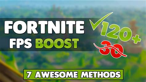 Fortnite Boost Your FPS With These 7 Awesome Methods Fix Lag