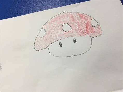 How To Draw A Mario Mushroom B C Guides