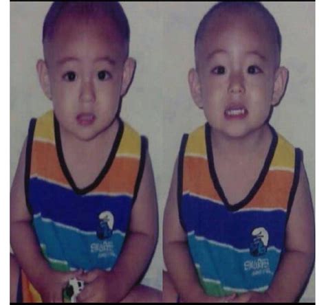 Baby Taehyungv From Bts Çocukluk Fotoğrafları Çocukluk Bts