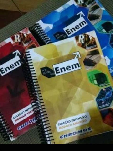 Chromos Pre Enem - 6 Apostilas Pré-enem | Livro Chromos Usado 22447598 | enjoei
