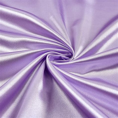 Lavender Bridal Satin Fabric Silky Smooth Shinny Sold By Yard Etsy