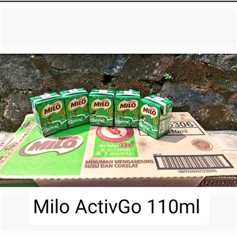 Jual Milo Susu Uht Activgo Ml Shopee Indonesia