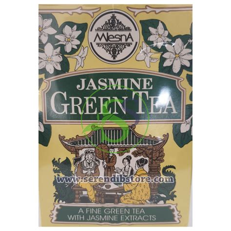 Mlesna Jasmine Green 50 Tea Bags Serendib Store