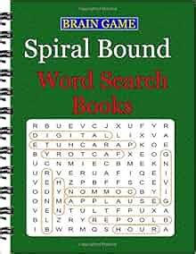 Spiral Bound Word Search Books: Large-Print Puzzles: John Kevin ...