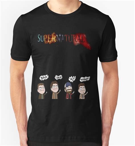 "Supernatural" T-Shirts & Hoodies by Kazziix | Redbubble