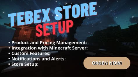 Setup And Configure Your Tebex Store By Fabio Andres Fiverr