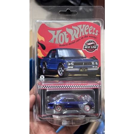 Hot Wheels RLC Nissan Skyline Hako Blue Shopee Malaysia