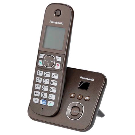 Panasonic KX TG6821GA Wireless Landline Phone Silver Techinn