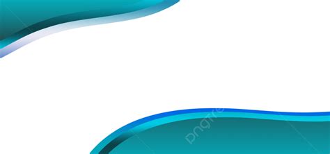 Blue Sky Wavy Shapes On Transparent Background Transparent Background