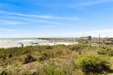 Sea Cabin 120 Oceanfront Cherry Grove Condo Pool Pier Elliott