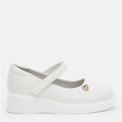 Детские туфли для девочки Paliament W13-3 34 Белые (ROZ6400184822) – в ...