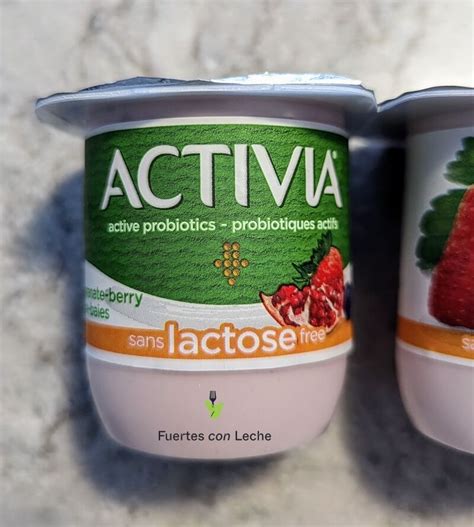 Yogurt Natural De Activia Fuertes Con Leche