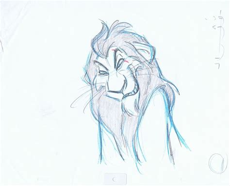 Lion King Scar sketch Rei leão Desenho rei leão Scar rei leão