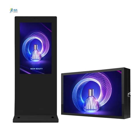 outdoor digital totem display screen outdoor digital totem display