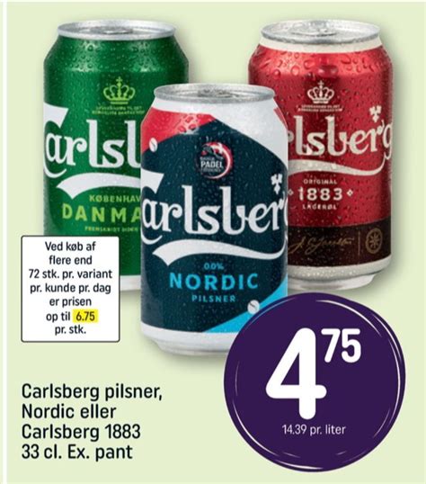 Nordic pilsner øl alkoholfri tilbud hos Rema 1000