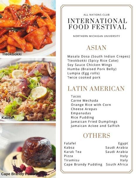 International Food Festival To Feature Authentic Diverse Foods The