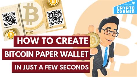 How To Create A Bitcoin Paper Wallet In 2 Steps Crypto Corner 71