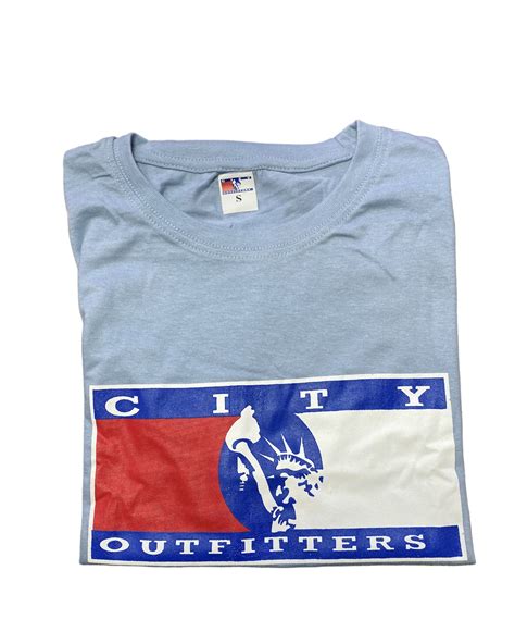 City Outfitters T Shirt Powder Blue City Outfitters