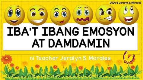 IBA'T IBANG DAMDAMIN AT EMOSYON | 140 plays | Quizizz