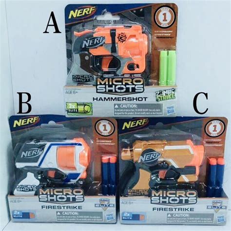 Jual Mainan Anak Pistol Nerf Micro Shots Hasbro Gun Firestrike