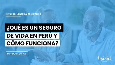 Seguro De Vida En Per Qu Es Un Seguro De Vida Y C Mo Funciona