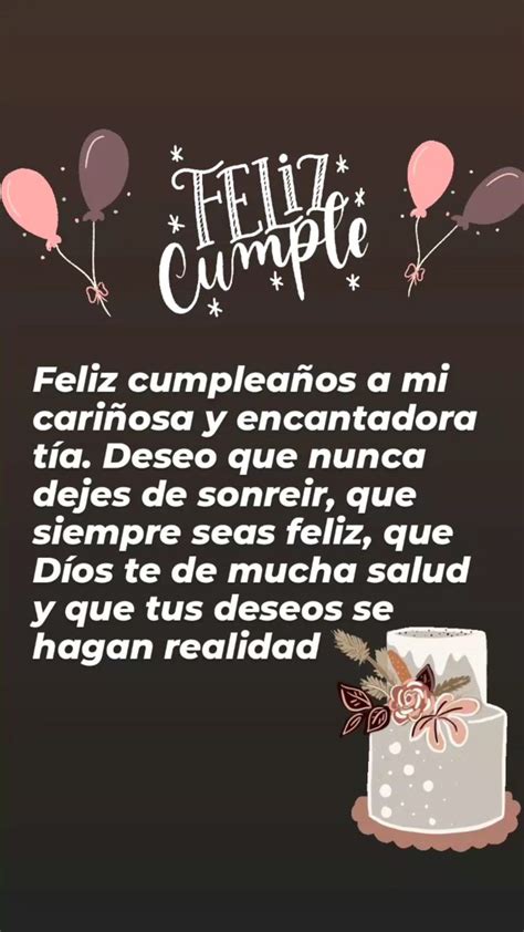 Feliz cumpleaños tia Happy birthday tia Happy birthday wishes quotes