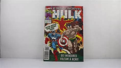 Hq Incrível Hulk Nº 144 1995 Marvel Abril Jovem Semi Nova