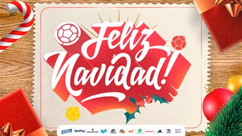 Una feliz navidad les desea la Federación Colombiana de Fútbol