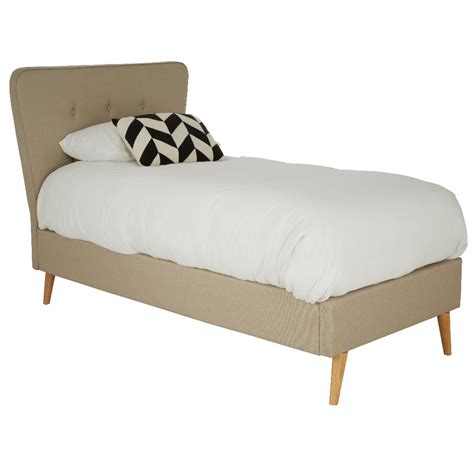 Cala Beige Single Bed Curated Comforts