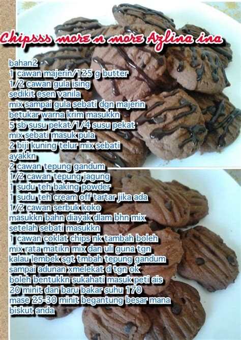 Kuih Raya Coklat Chip Lisa May