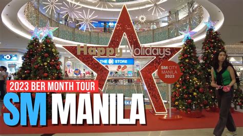 K Sm City Manila Ber Month Mall Tour Philippines Youtube