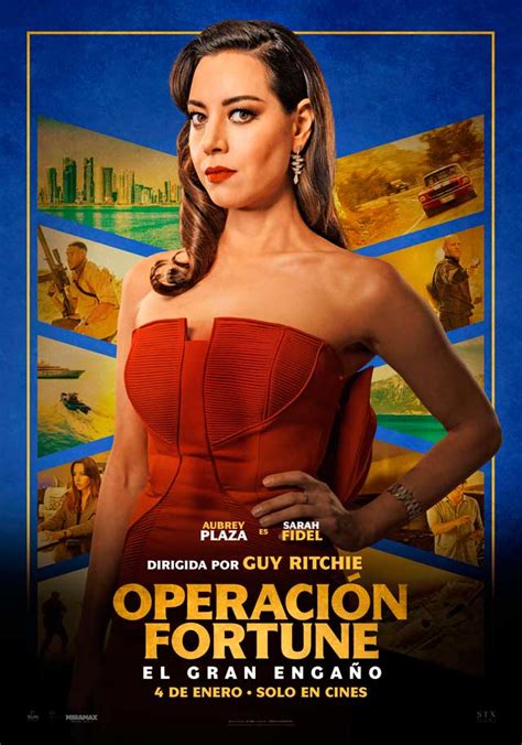 Operación Fortune El gran engaño cartel de la película 4 de 6 Aubrey