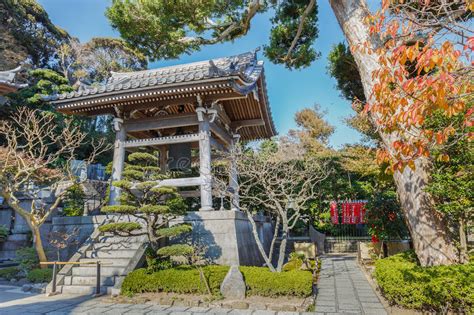 Templo De Hasedera En Kamakura Foto De Archivo Imagen De Secta