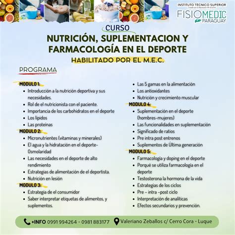 Nutrición Suplementación y Farmacología en el Deporte Pedro