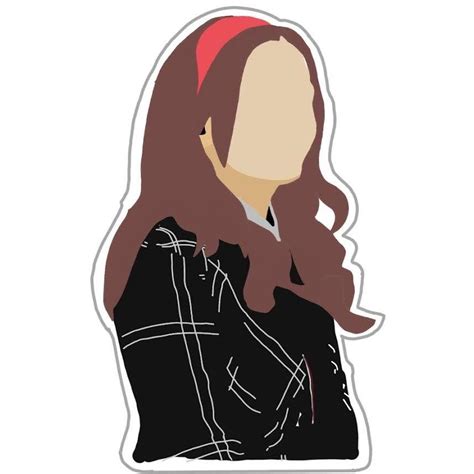 HAND DRAWN BLAIR WALDORF STICKER Printed On Matte Depop