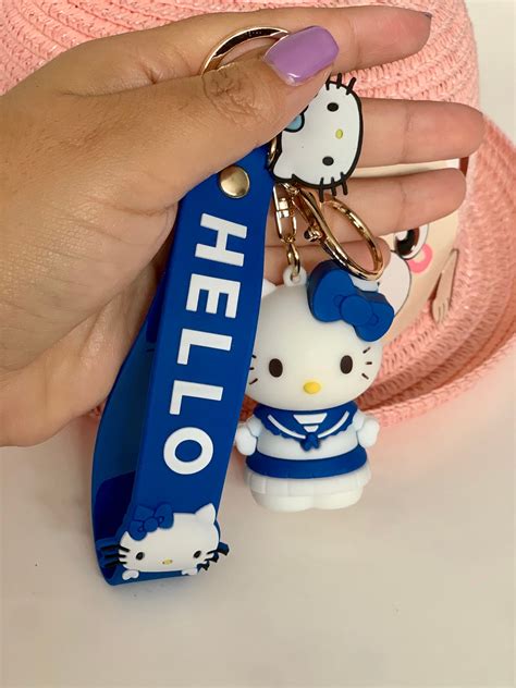 Hello Kitty Keychain Different Characters - Etsy