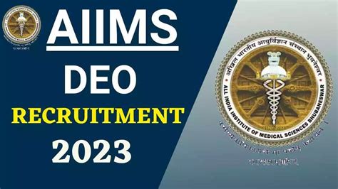 Aiims Bhubaneswar Recruitment 2023 Notification Out For Data Entry Operator