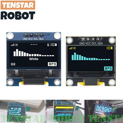 Pollici Oled Ssd Bianco Blu Giallo X Iic I C Modulo