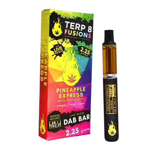 Terp Delta Thc P Live Resin Disposable Vape Pen Pineapple Express