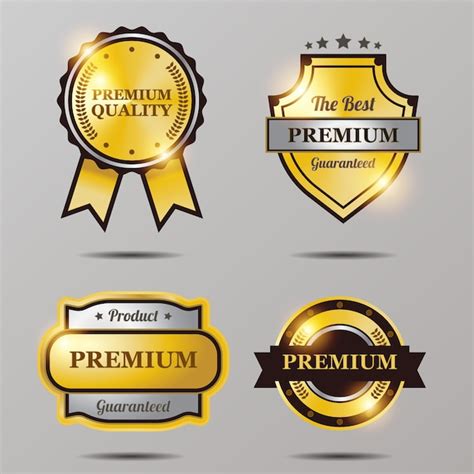 Premium Vector | Premium quality logo collection