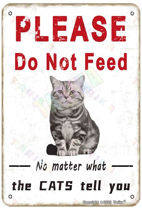 Funny Do Not Feed Sign