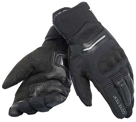 Gants Moto Gore Tex Dainese Solarys Short Gtx Cuir Noir Vente En Ligne