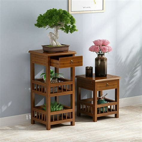 Console Table Side/ End Table Shelves Plant Stand Storage for - Etsy