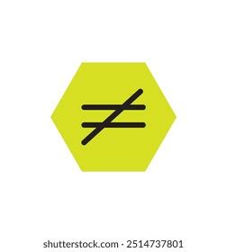 mathematical operation  equal symbol stock vector royalty