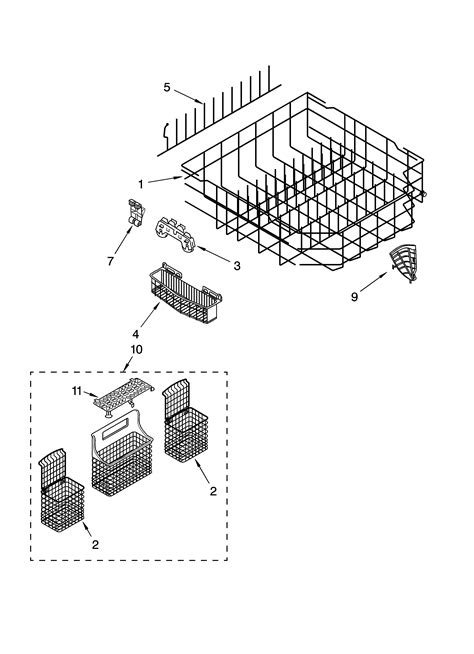 Kenmore Elite Dishwasher Parts Diagram Kenmore Elite Dishwas