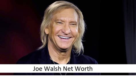 Joe Walsh Net Worth Classic Rock News