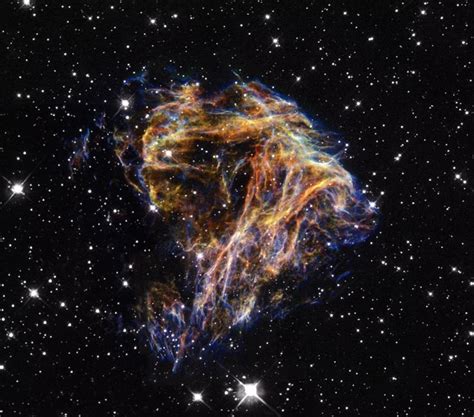 Supernova Remnant Dazzles In Large Magellanic Cloud Astronomy Now