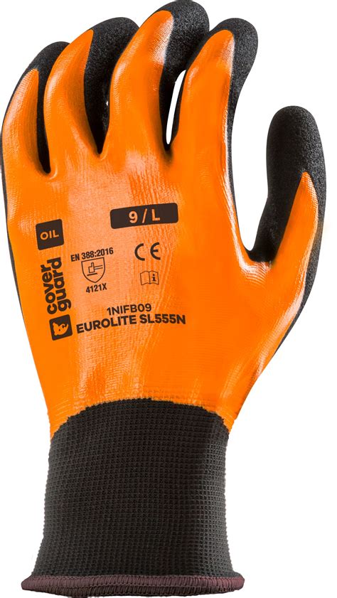 Gants Manutention Simply Pro Sl N End Nitrile Paume Dos