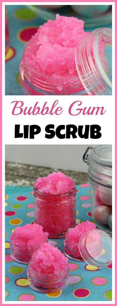 Diy Bubble Gum Lip Scrub