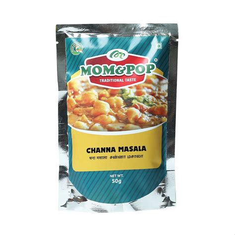 Mom Pop Chana Masala G Packaging Type Packets At Rs Piece In